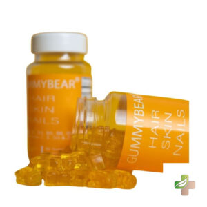 Gummy Bear Hair Skin Nails Vitamins 60 Gummies