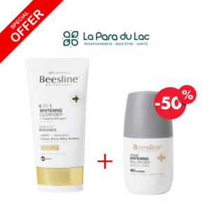 BEESLINE Coffret Gel Nettoyant Eclaircissant Visage 4 En 1