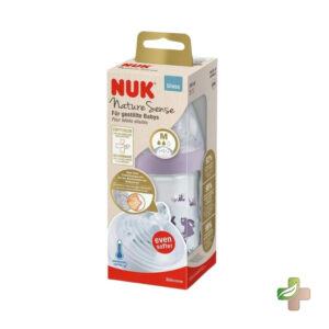 NUK Biberon En Verre Nature Sense Avec Temperature 240 Ml