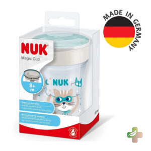 NUK Magic Cup 360° en Silicone – Mixte 8 Mois