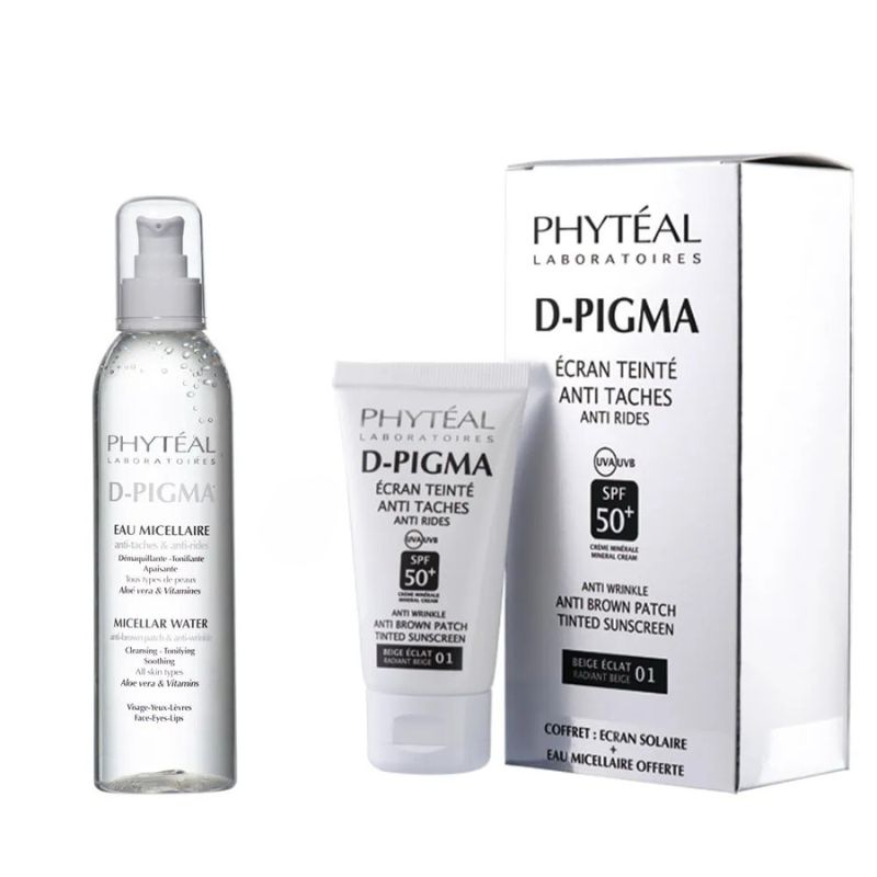 PHYTEAL DPIGMA ECRAN TEINTÉ BEIGE ECLAT SPF50+