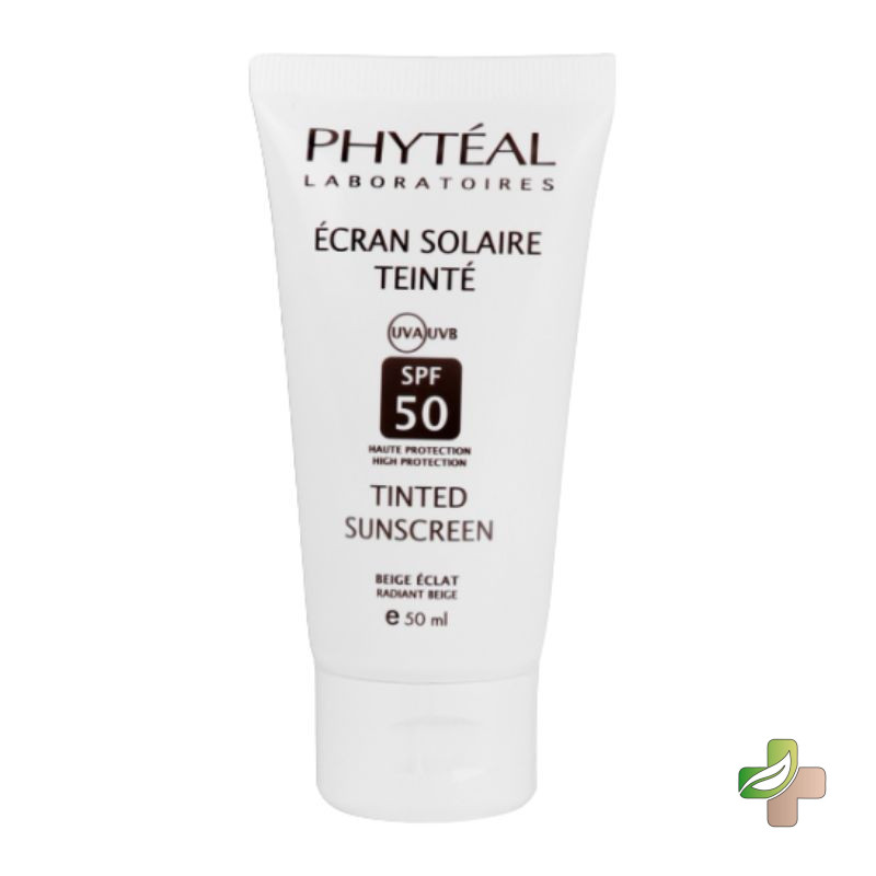 Phyteal Ecran Teinté Beige Eclat Spf 50, 50 Ml