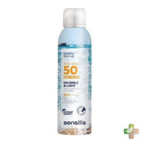Sensilis Body Spray Solaire Spray Corporel Invisible & Léger 200 Ml