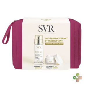 SVR Densitium Bi-Sérum 2 x 15 ml + Baume Nuit Réparation Globale 15 ml + Trousse Offerts