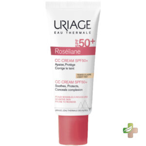 Uriage Roséliane CC Cream Am Spf50+ Teintée Claire 40Ml
