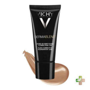 Vichy Dermablend Fond De Teint Fluide Correcteur Teinte 15 Opal, 30ML