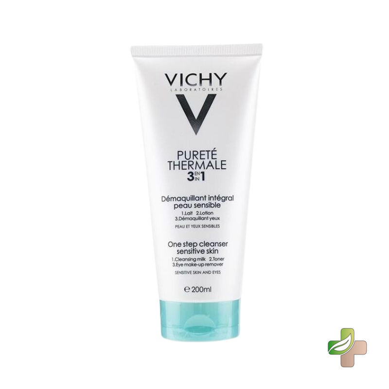 Vichy Puerete Thermale Demaquillant 3 En 1, 200Ml