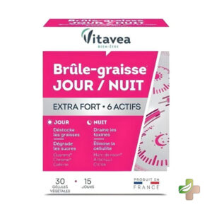 Vitavea Brûle-Graisse Jour Et Nuit, 30 Géllules