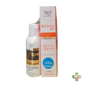 Xen BiCover Ecran Beige Dore Spf 50 + Lotion Cheveux SPF 30 Offerte