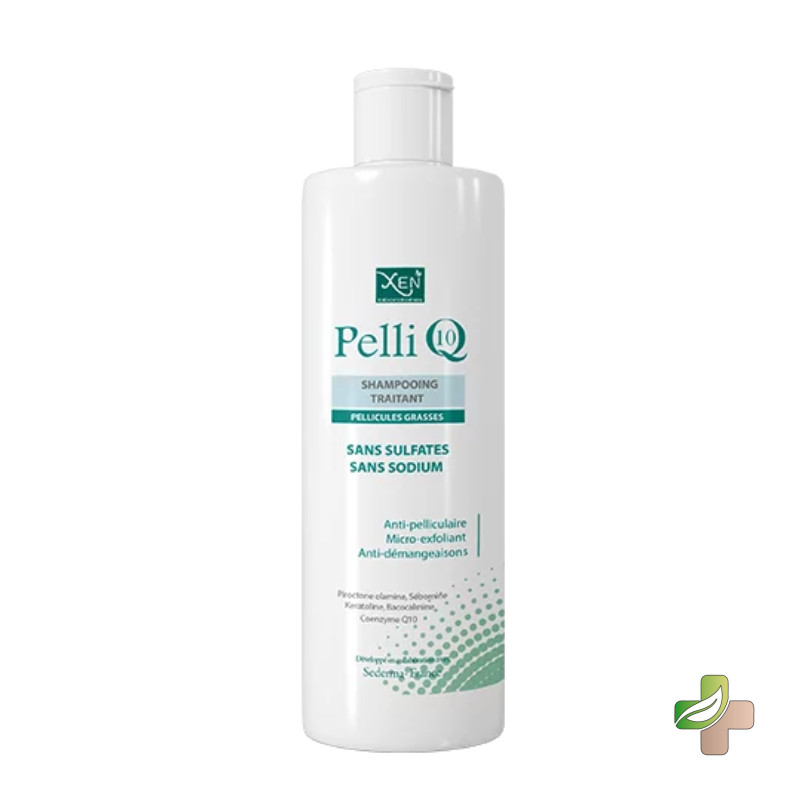 Xen Pelli Q10 Shampoing Anti Pellicules Grasses 200Ml