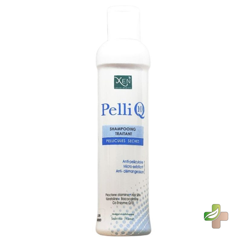 Xen Pelli Q10 Shampooing Traitant – Pellicules Sèches, 200Ml