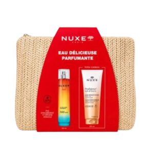 NUXE Eau Délicieuse Parfumante 100 ml + Huile de Douche Prodigieux® 200 ml Offerte + Trousse Offerte