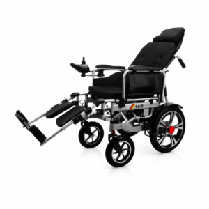 Fauteuil roulant électrique avec repose tête et repose Mollet