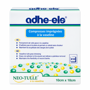 Adhele-ele Compresses imprégnées à la vaseline