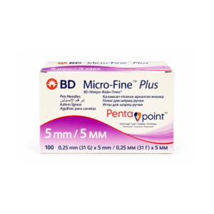 BD Micro-Fine Plus 5mm/5mm