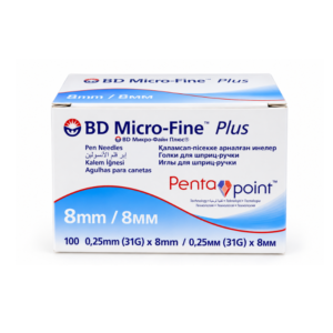 BD Microfine Plus 8mm/8mm